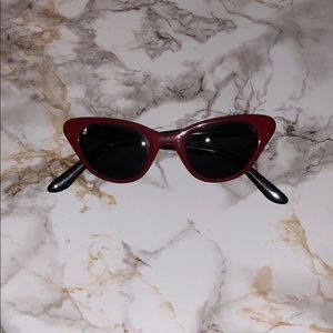 Red Cat Eye Sunnies